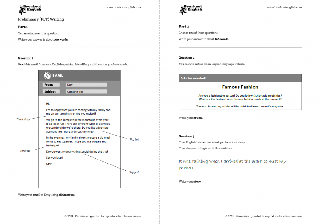 preliminary-pet-writing-sample-tests-breakout-english