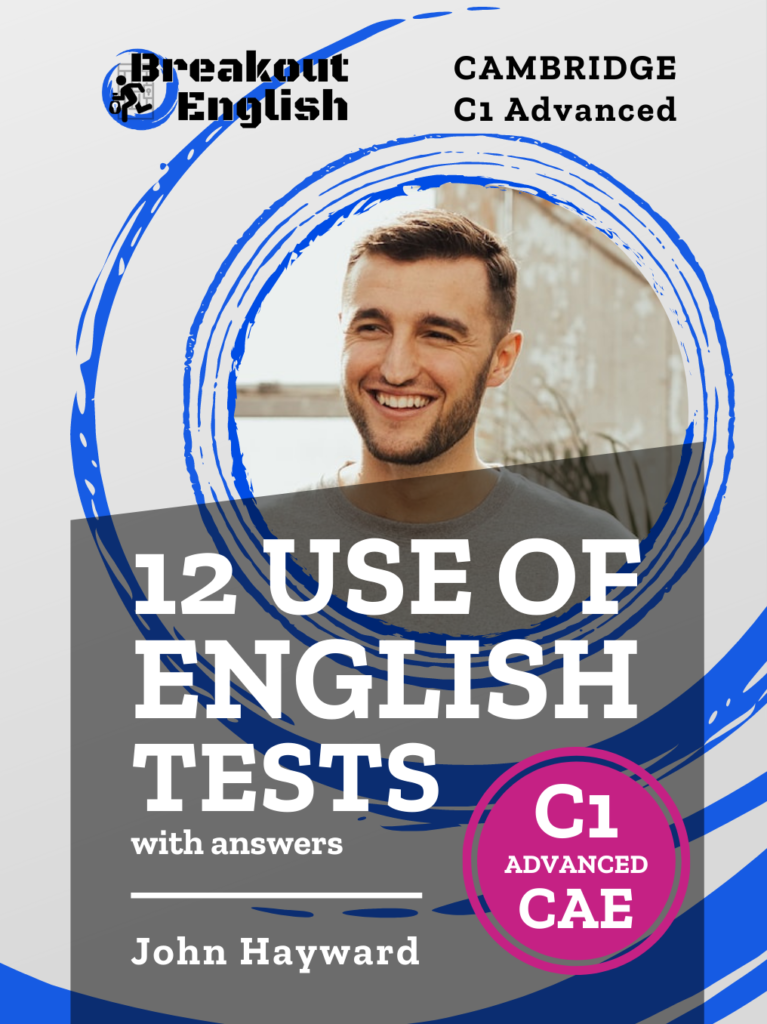 12 Use of English Tests book cover, C1