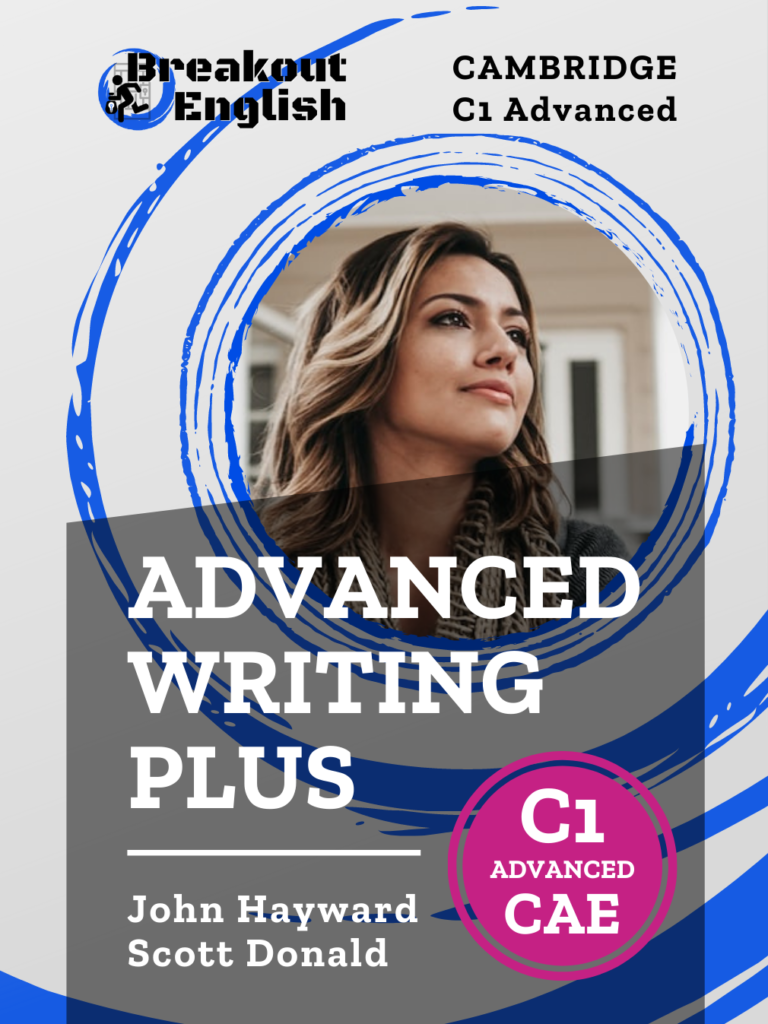 Advanced Writing Plus book cover, C1