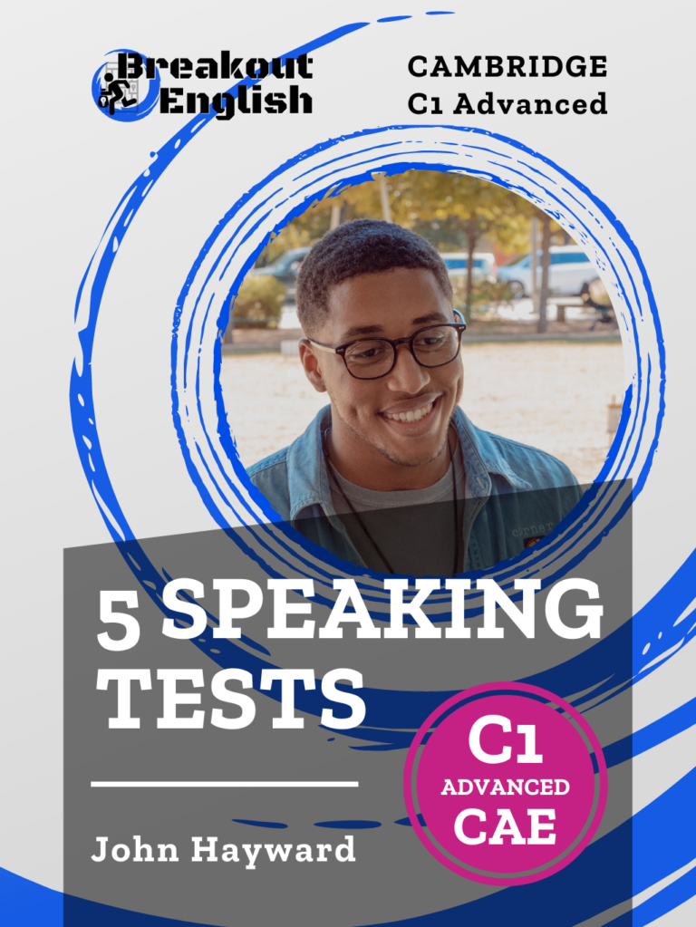 5 Speaking Tests book cover, C1