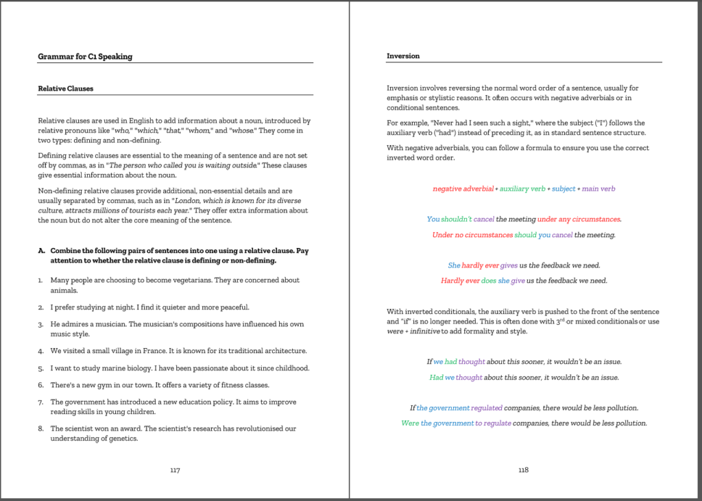Advanced Speaking Plus Sample Page 8