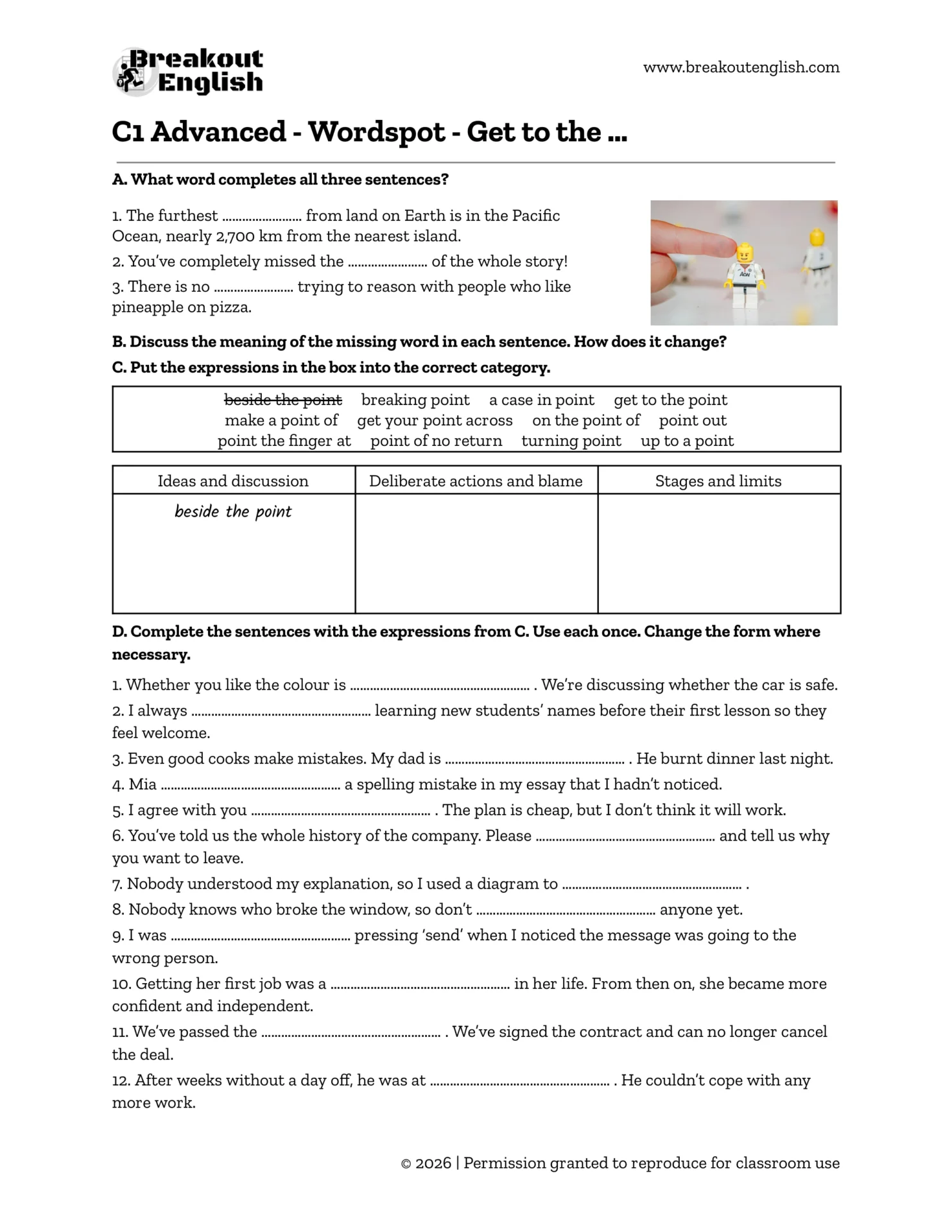 C1 Wordspot POINT - student page 1